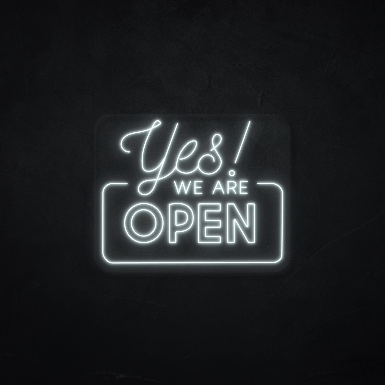 Open 2 LED Neonsign
