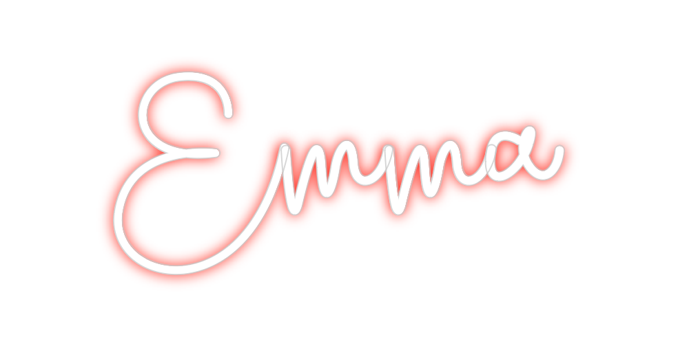 Konfigurierter Neonsign Emma