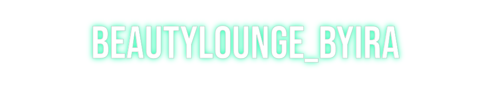 Konfigurierter Neonsign Beautylounge_...