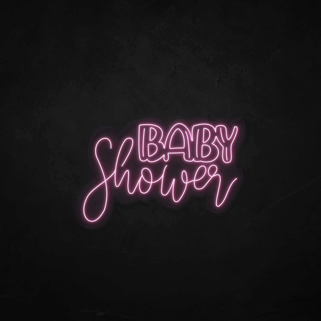 Baby Shower 3 LED Neonschild/Neonsign