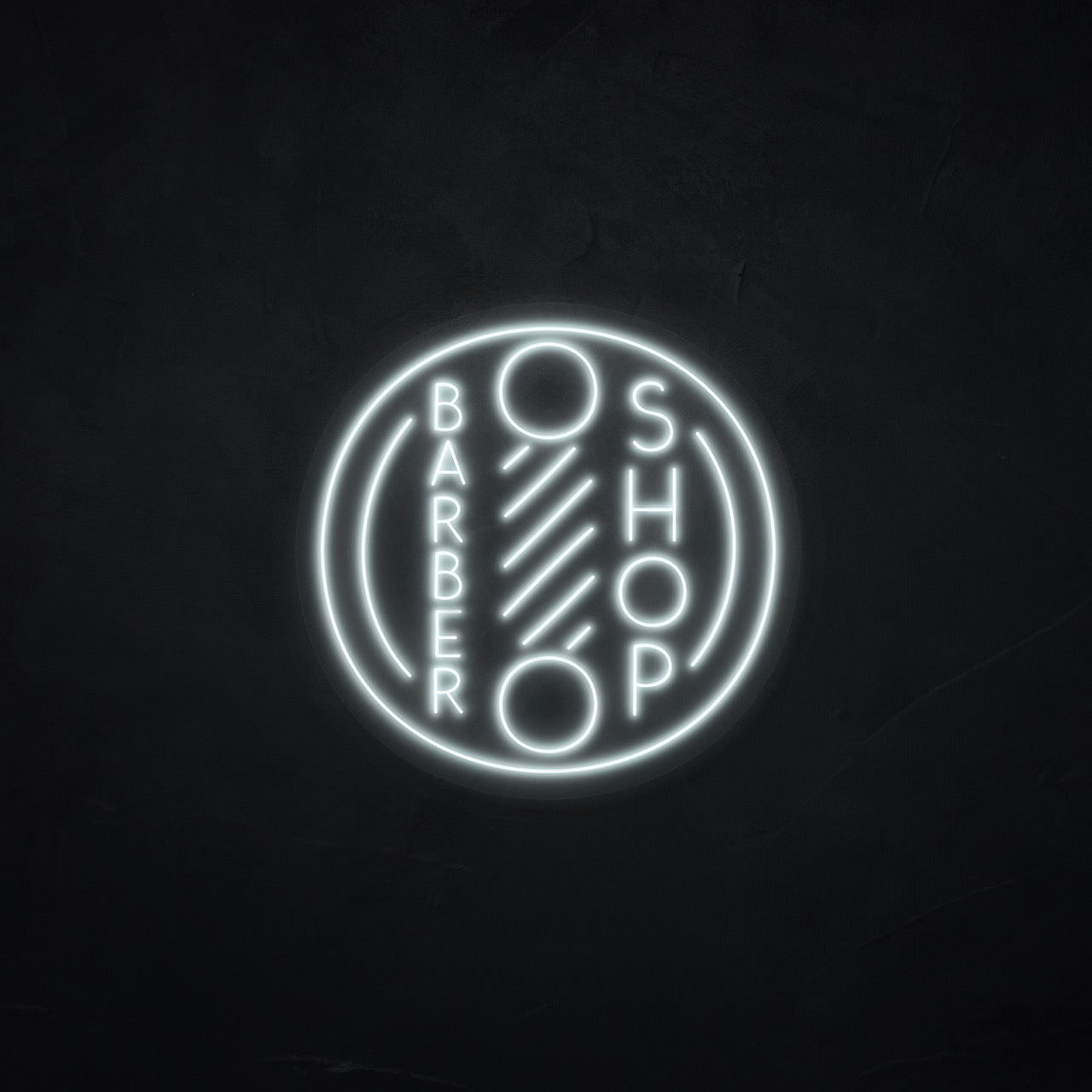 Neonschild - Neonsign - Leuchtschild - Lichtwerbung - Barbershop 2