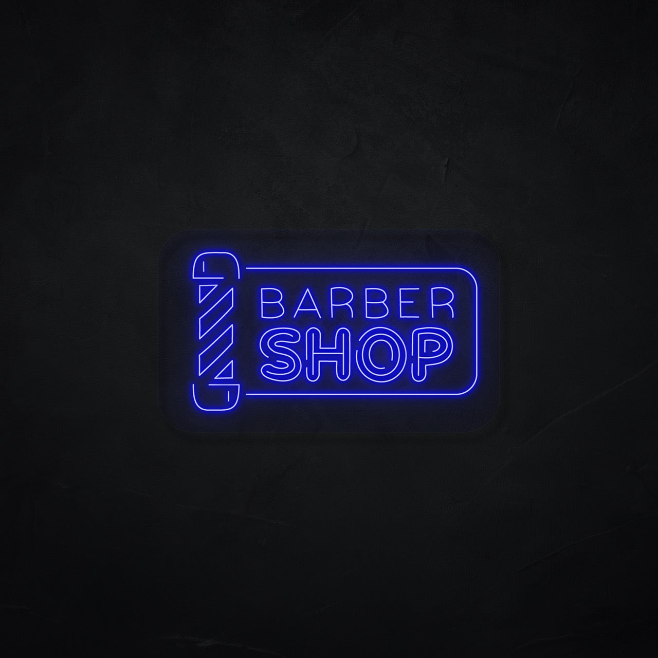 Neonschild - Neonsign - Leuchtschild - Lichtwerbung - Barbershop1