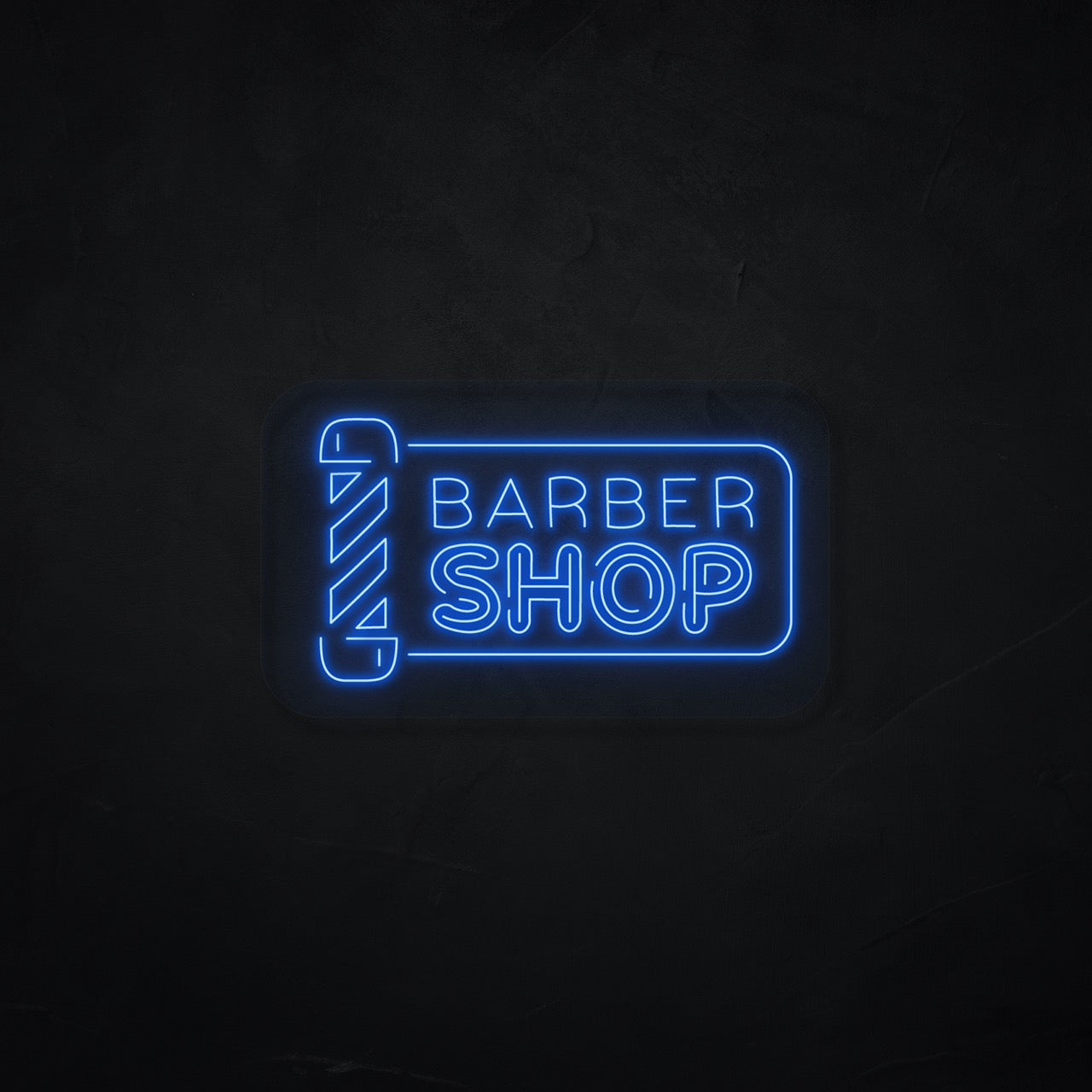 Neonschild - Neonsign - Leuchtschild - Lichtwerbung - Barbershop1