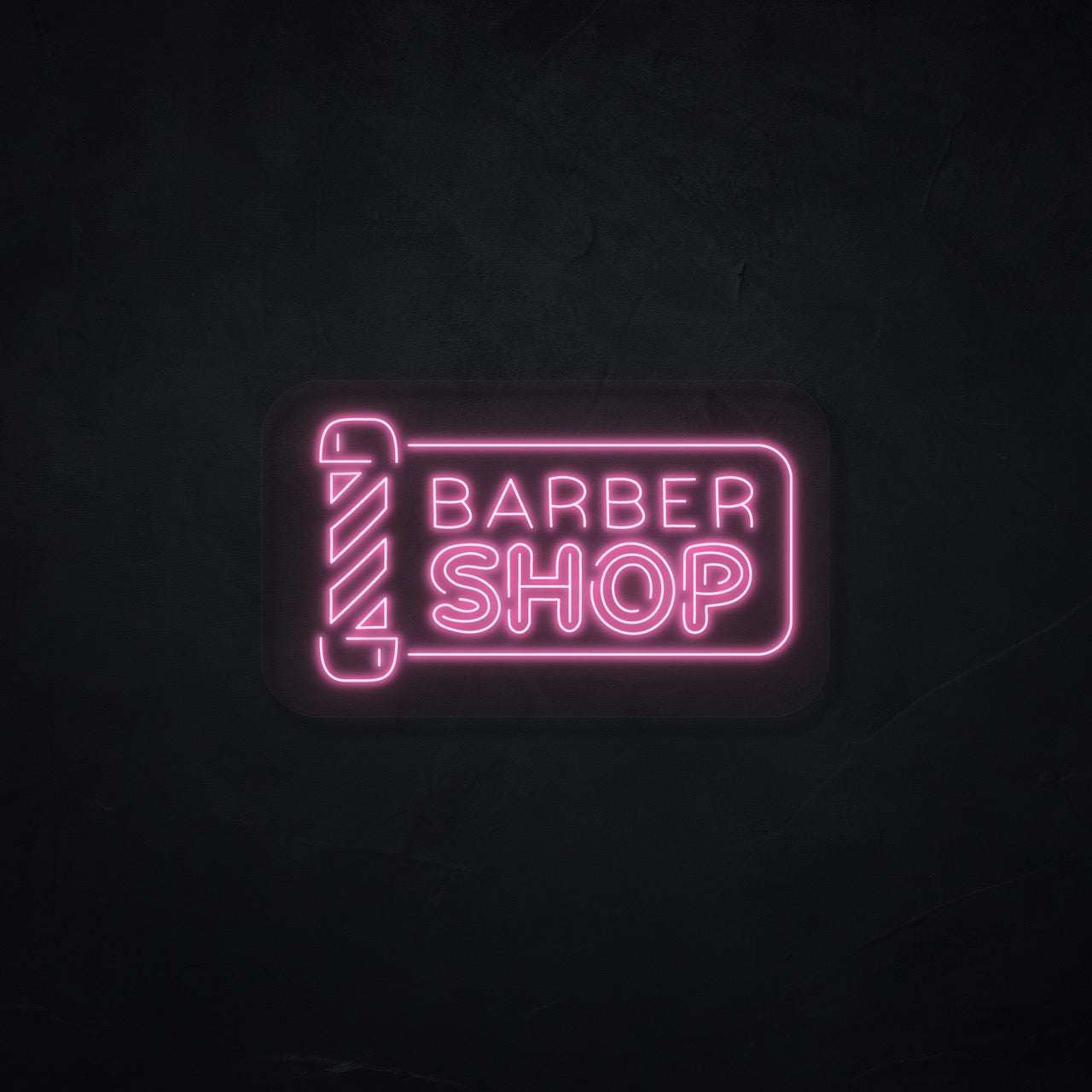 Neonschild - Neonsign - Leuchtschild - Lichtwerbung - Barbershop1