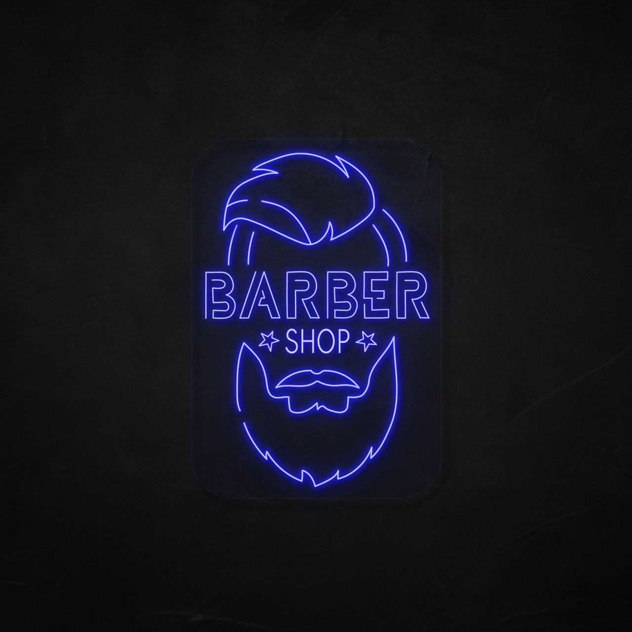 Neonschild - Neonsign - Leuchtschild - Lichtwerbung - Barbershop3
