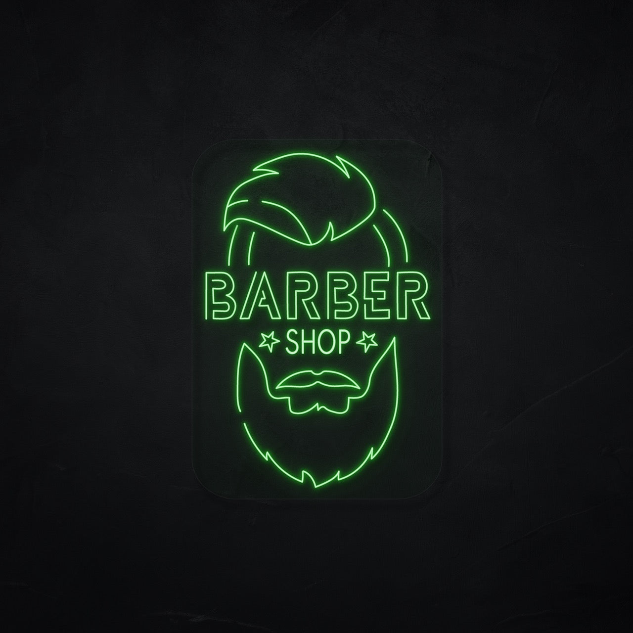 Neonschild - Neonsign - Leuchtschild - Lichtwerbung - Barbershop3