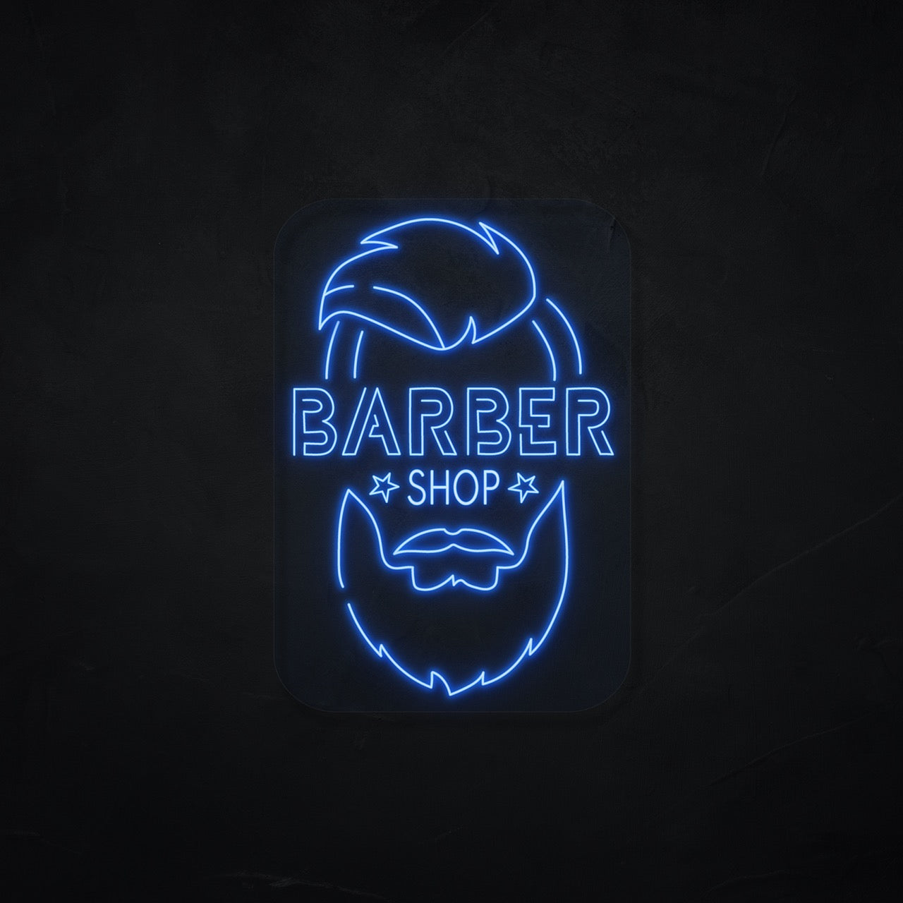 Neonschild - Neonsign - Leuchtschild - Lichtwerbung - Barbershop3