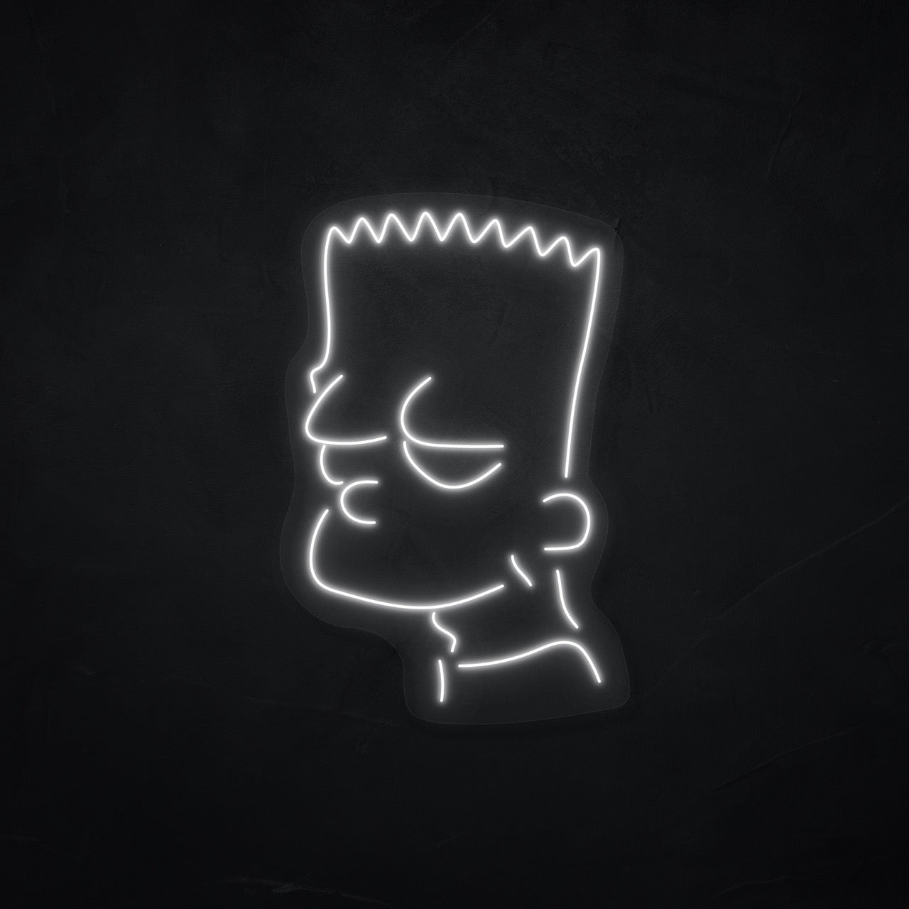 Neonschild - Neonsign - Leuchtschild - Lichtwerbung - Bart Simpson