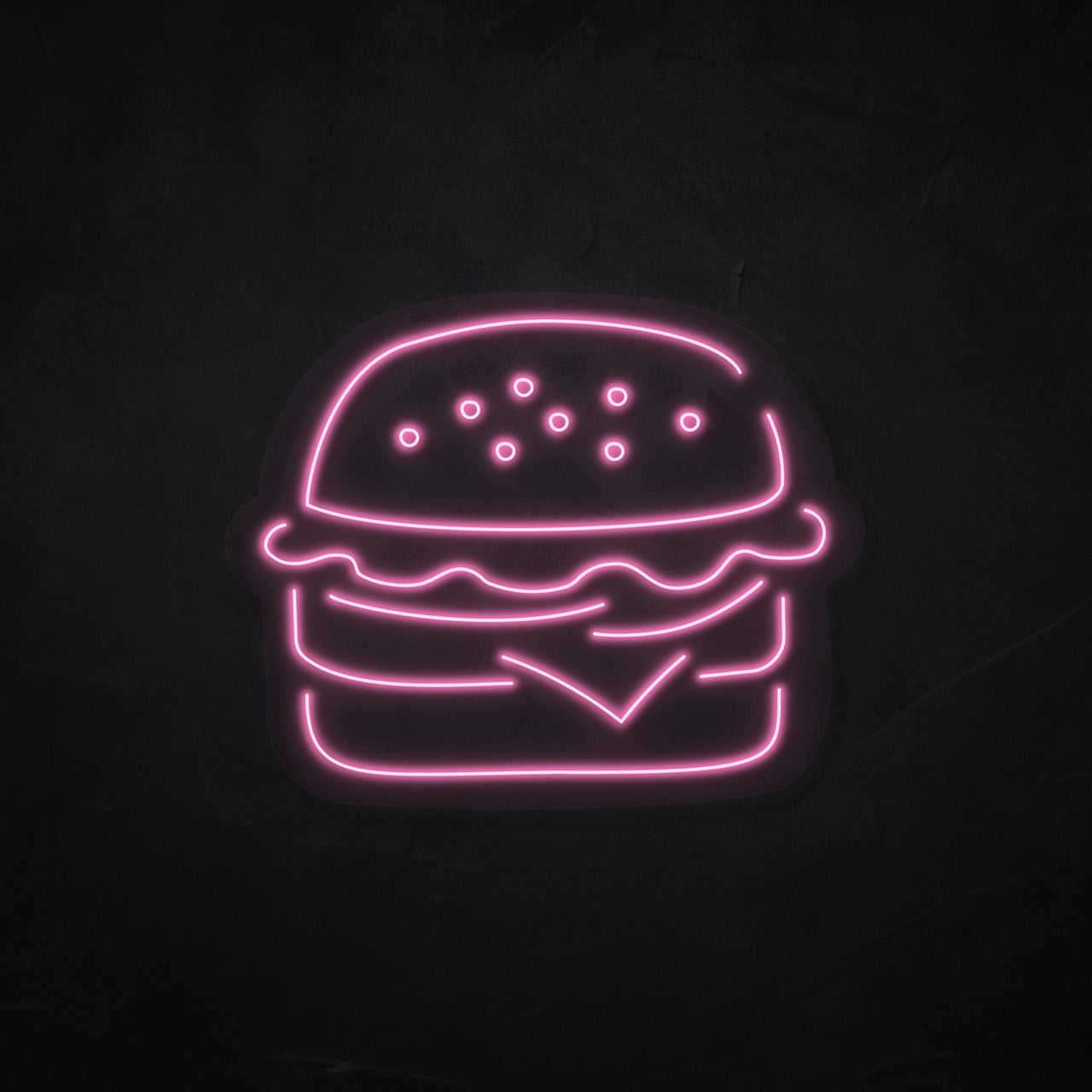 Burger 2 LED Neonsign