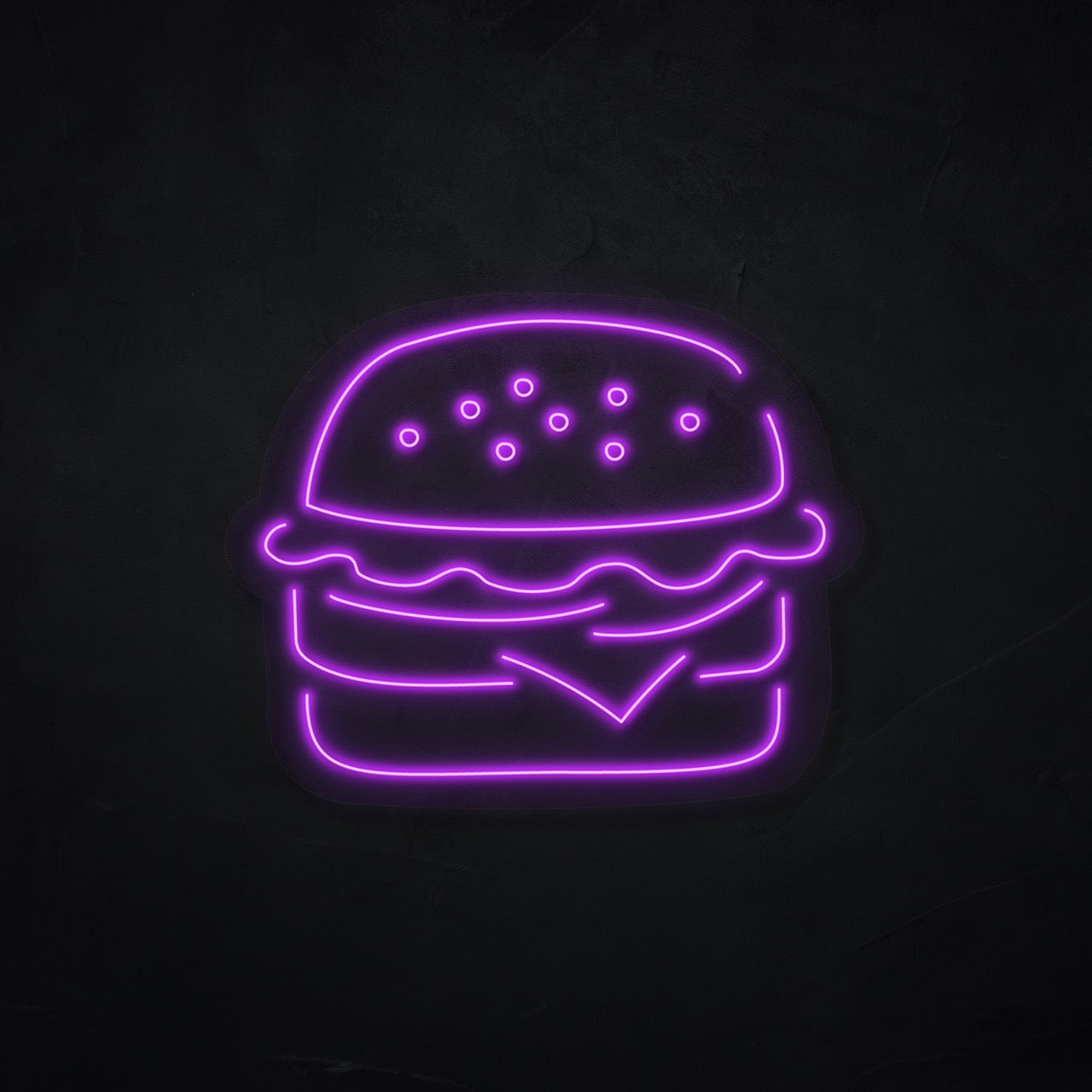 Burger 2 LED Neonsign