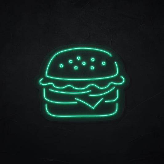Burger 2 LED Neonsign