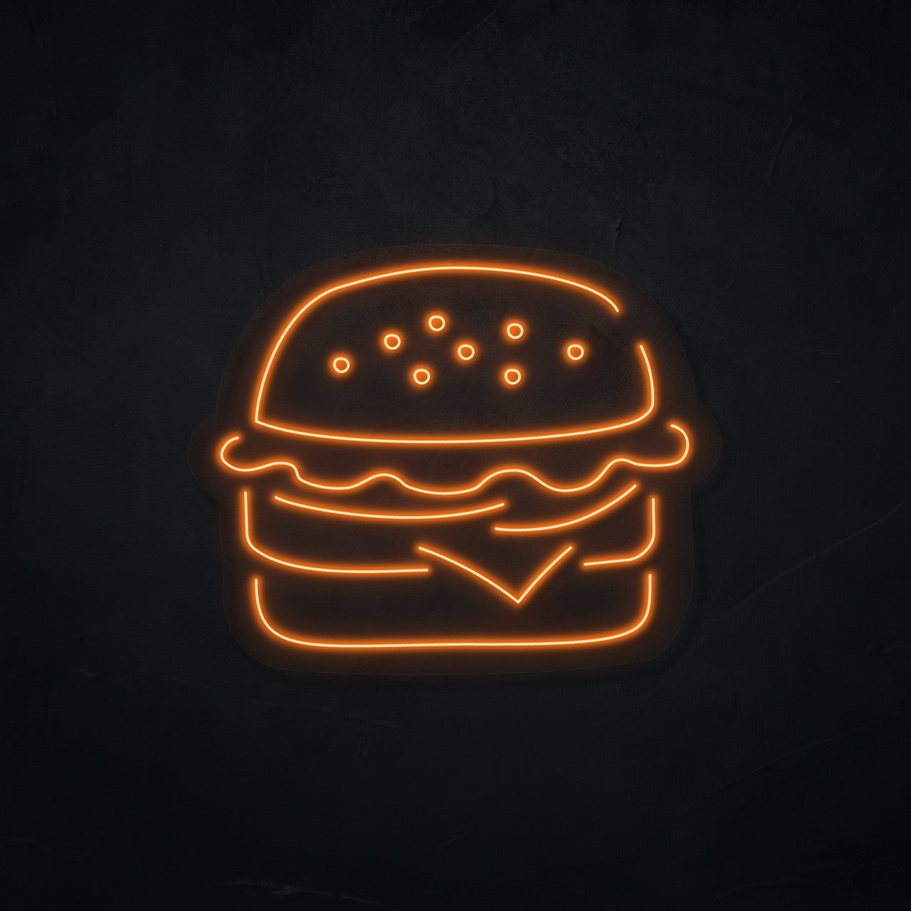 Burger 2 LED Neonsign