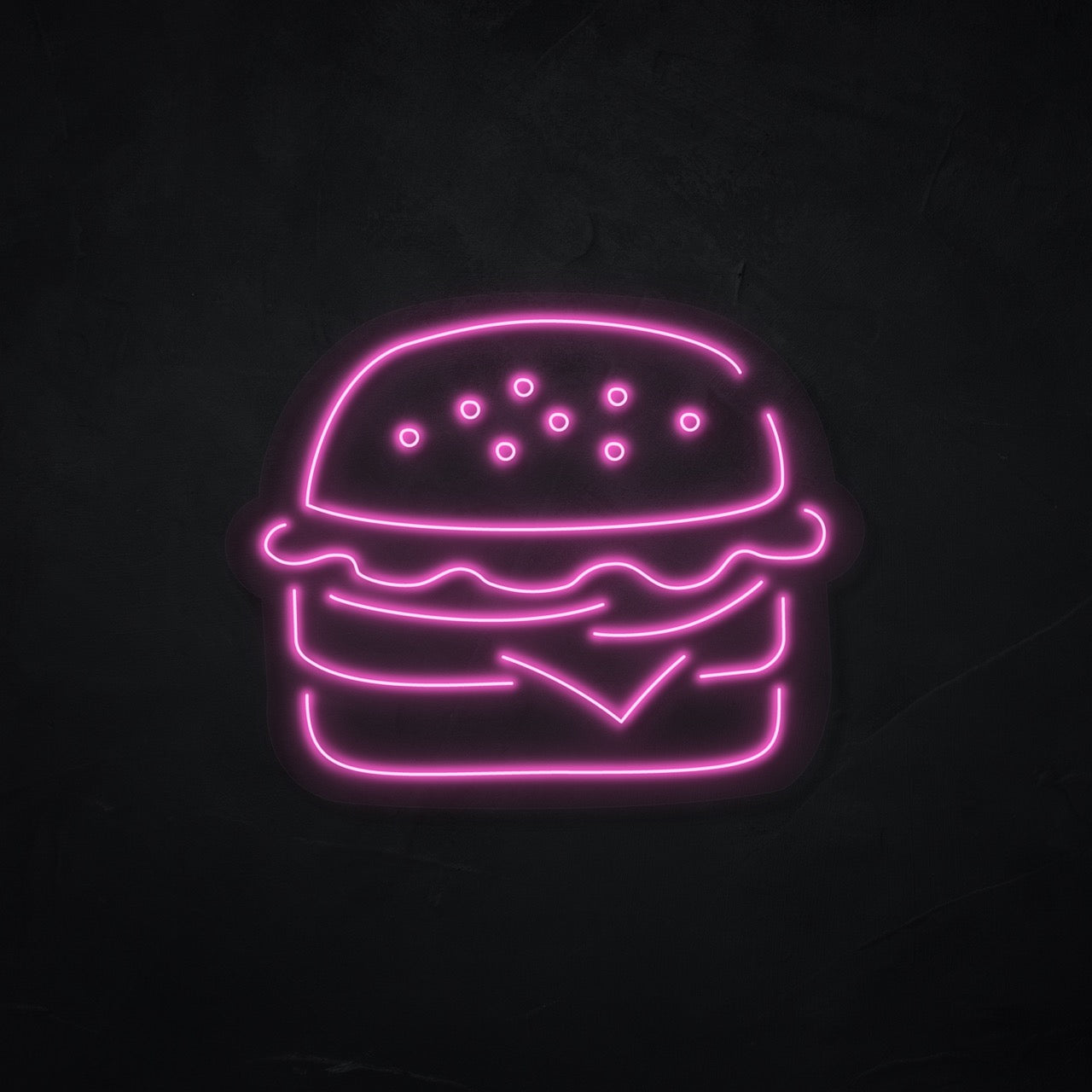 Burger 2 LED Neonsign