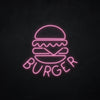 Burger 3 LED Neonsign