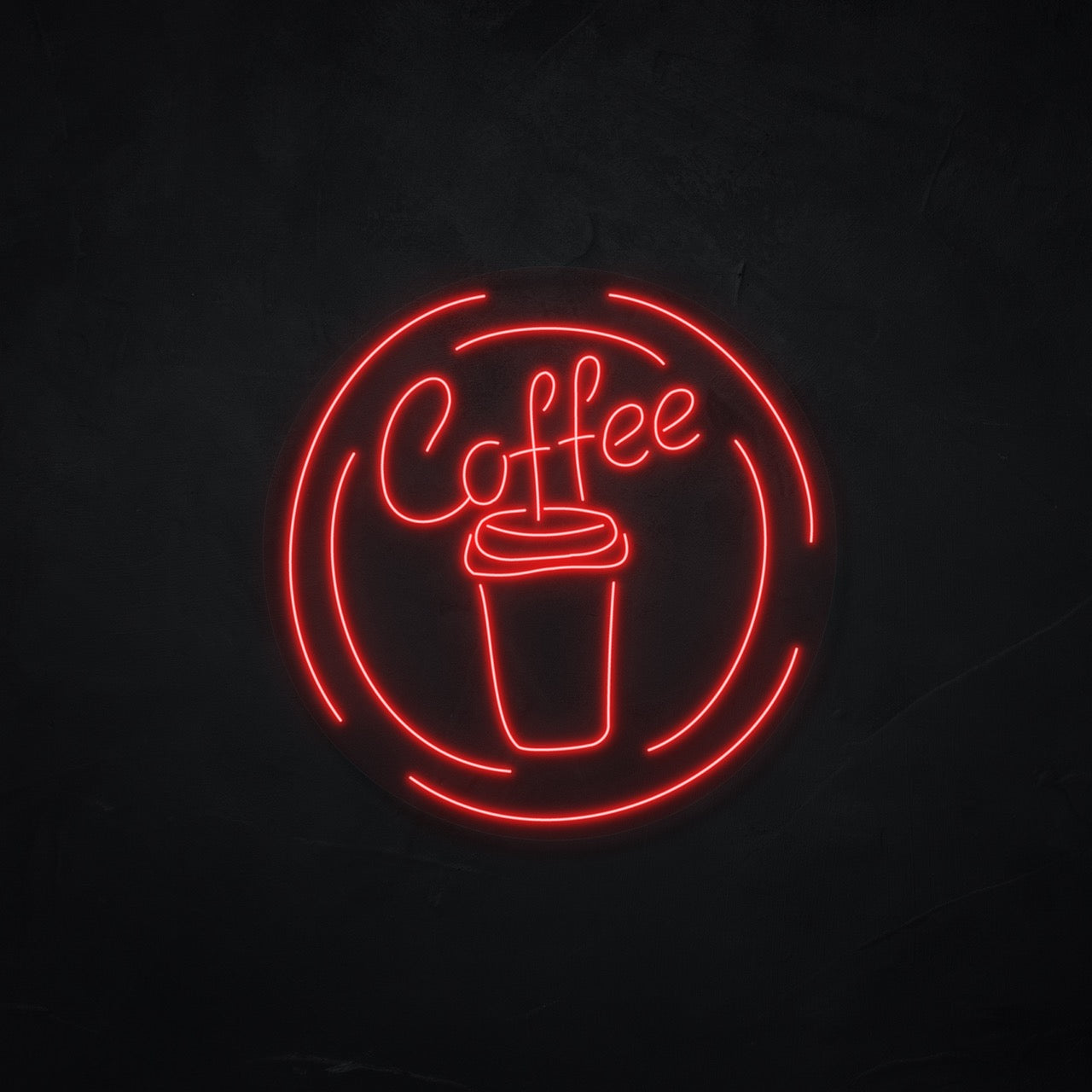 Coffee 3 LED Neonsign