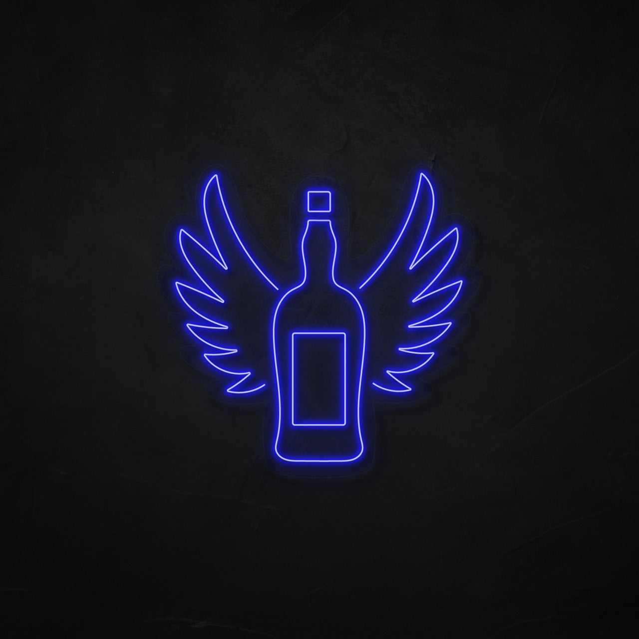 Flasche mit Flügeln LED Neonsign