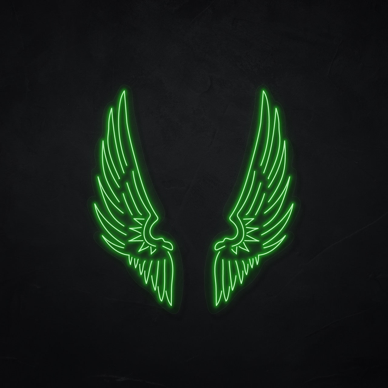 Flügel 2 LED Neonsign