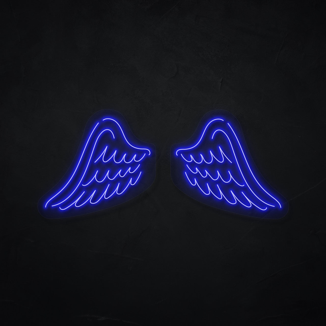 Flügel 3 LED Neonsign