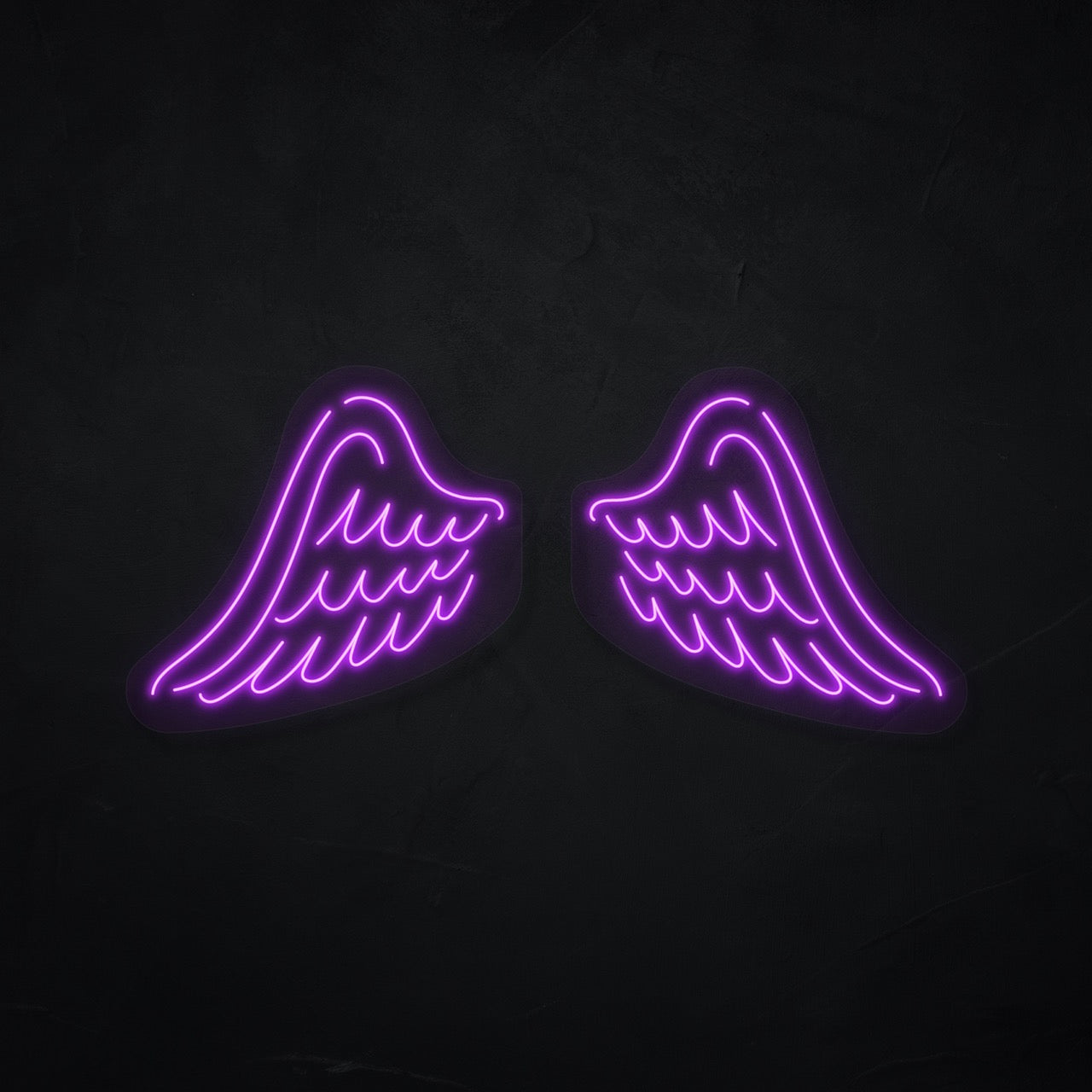 Flügel 3 LED Neonsign