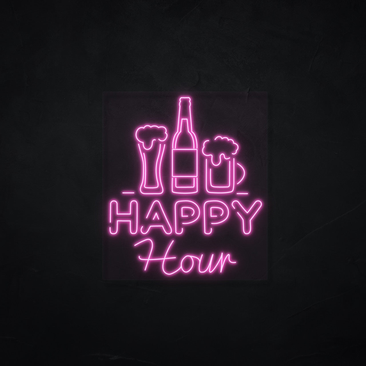 Happy Hour LED Neonsign