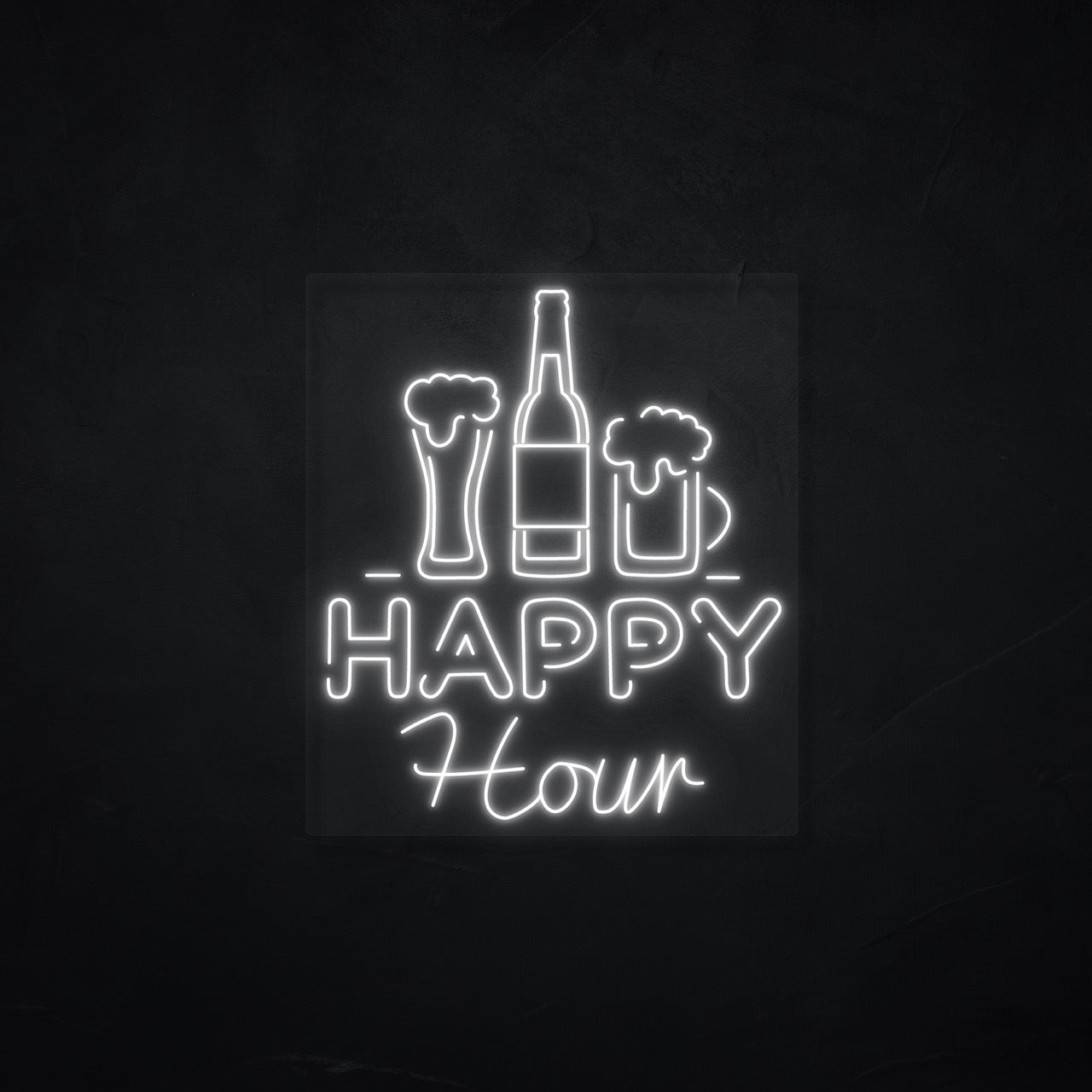 Happy Hour LED Neonsign