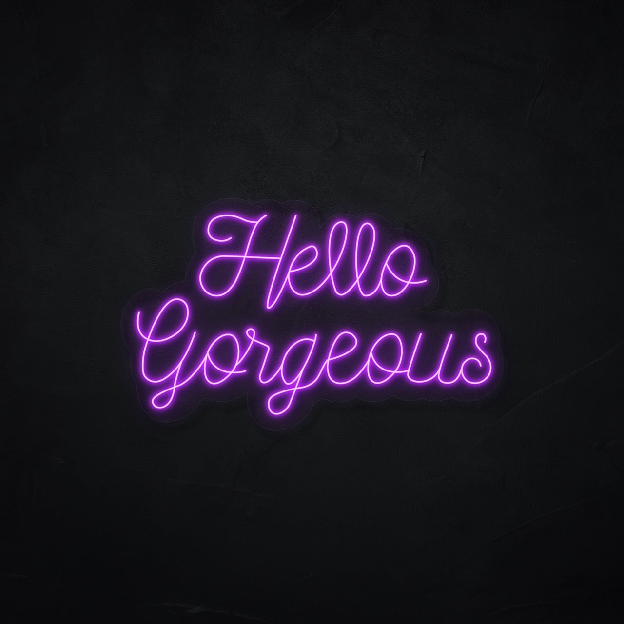 Hello Gorgeous LED Neonsign