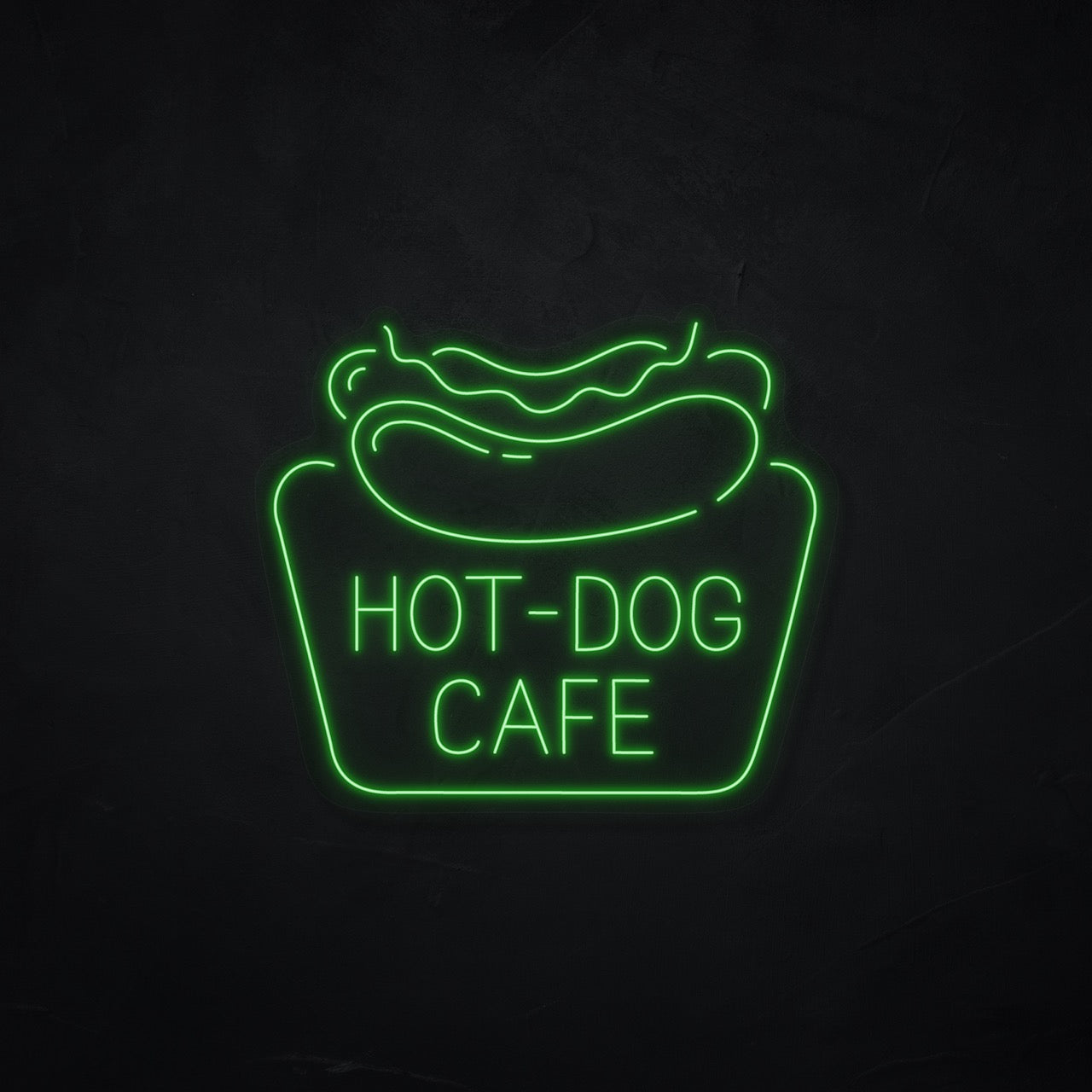 Hot Dog Cafe LED Neonsign