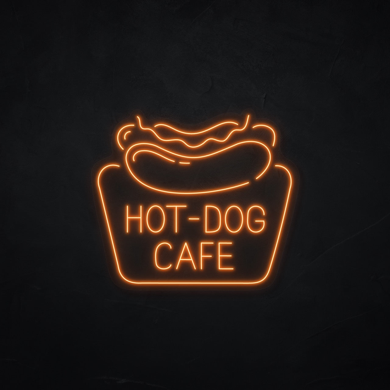 Hot Dog Cafe LED Neonsign