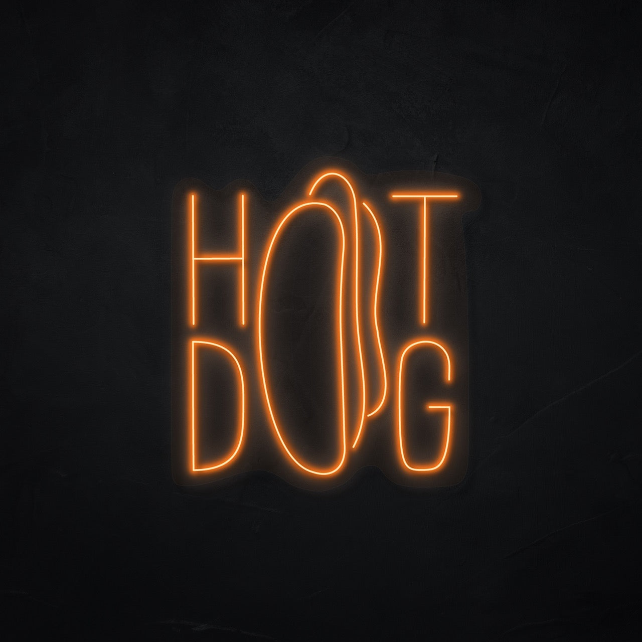 Hot Dog 1 LED Neonsign