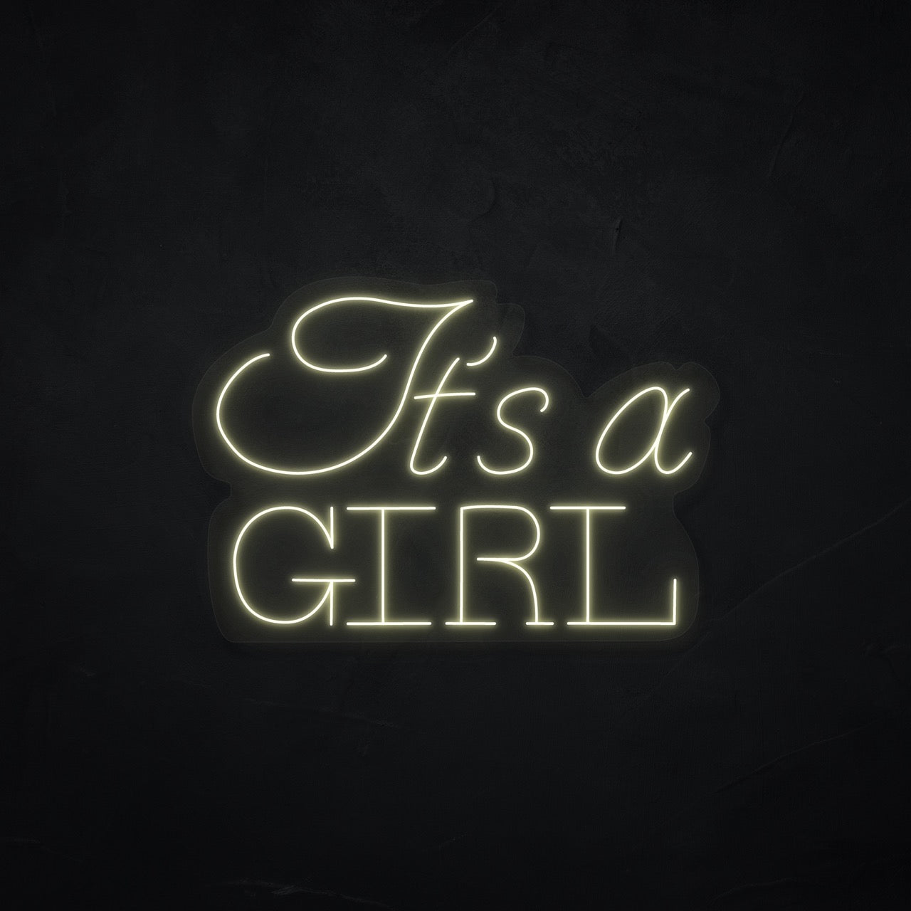 It's a Girl LED Neonsign