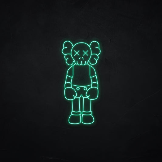 Kaws Boxer LED Neonsign