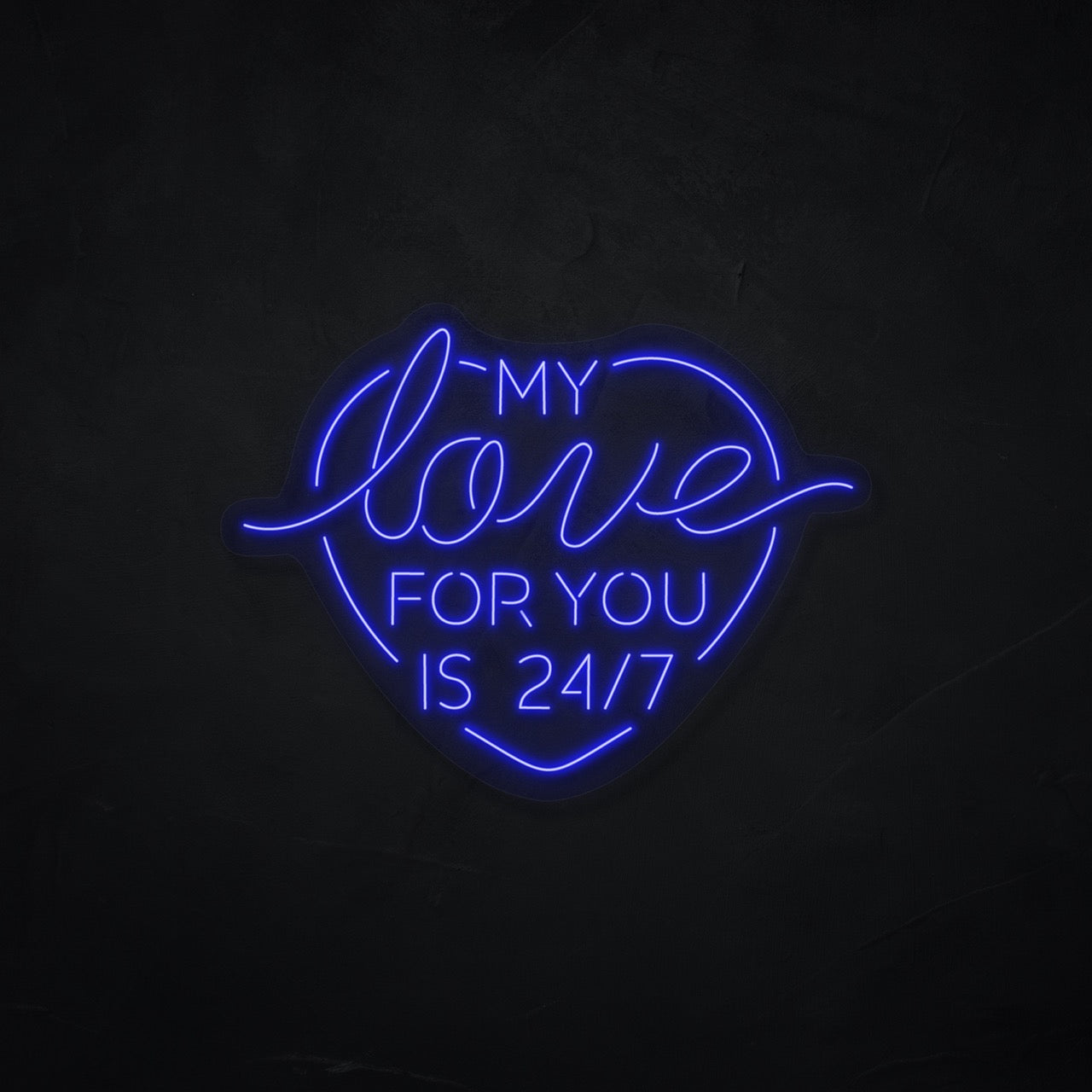 Love 24/7 LED Neonsign