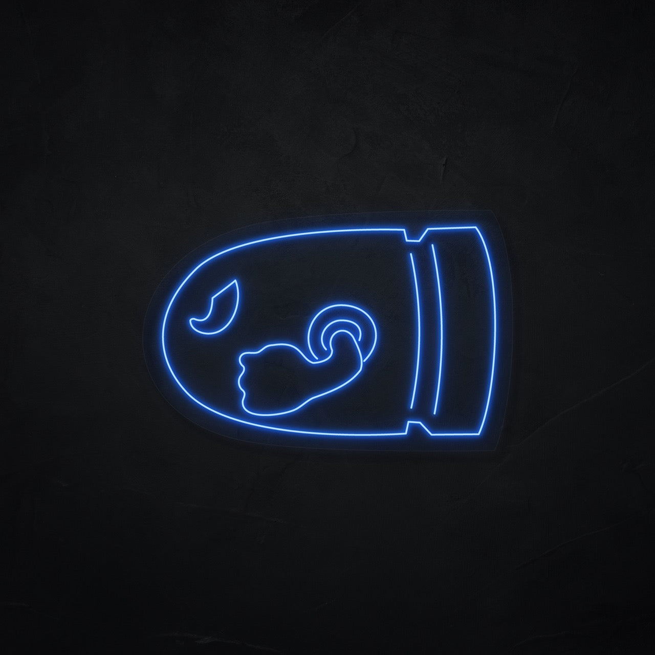 Mario Rakete LED Neonsign