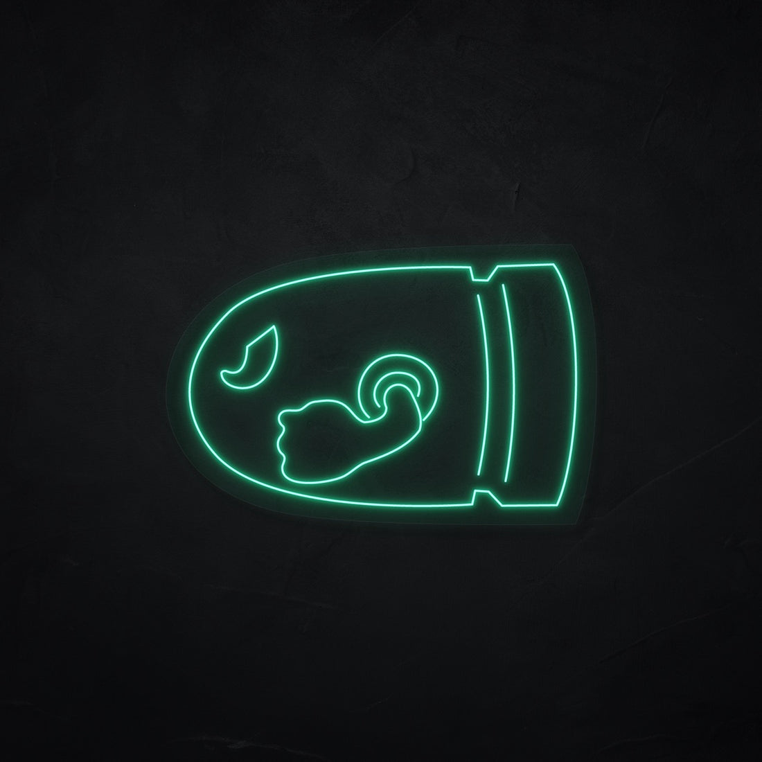 Mario Rakete LED Neonsign – Neonate