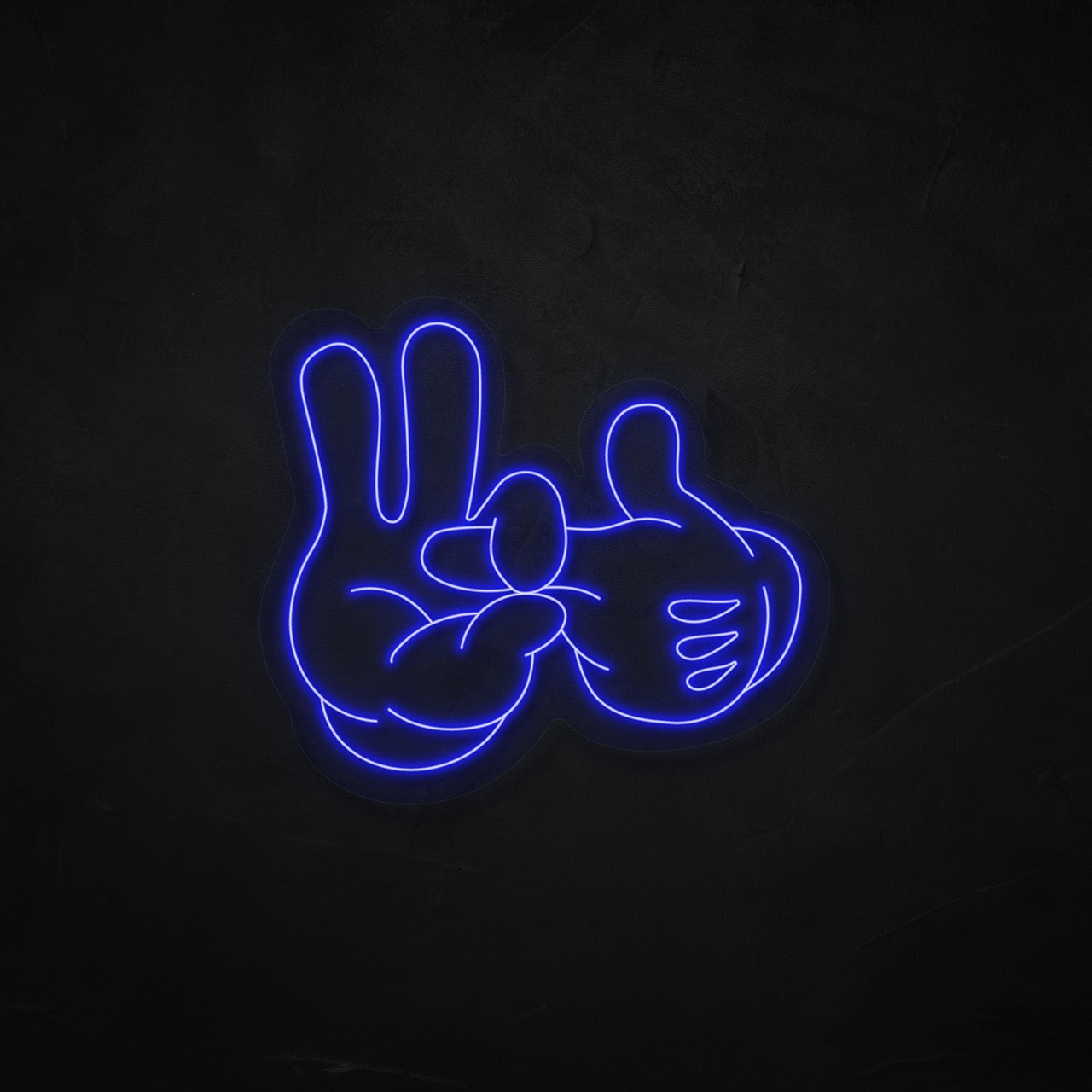 Mikey Mouse Hand LED Neonsign