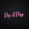 Mr & Mrs LED Neonsign