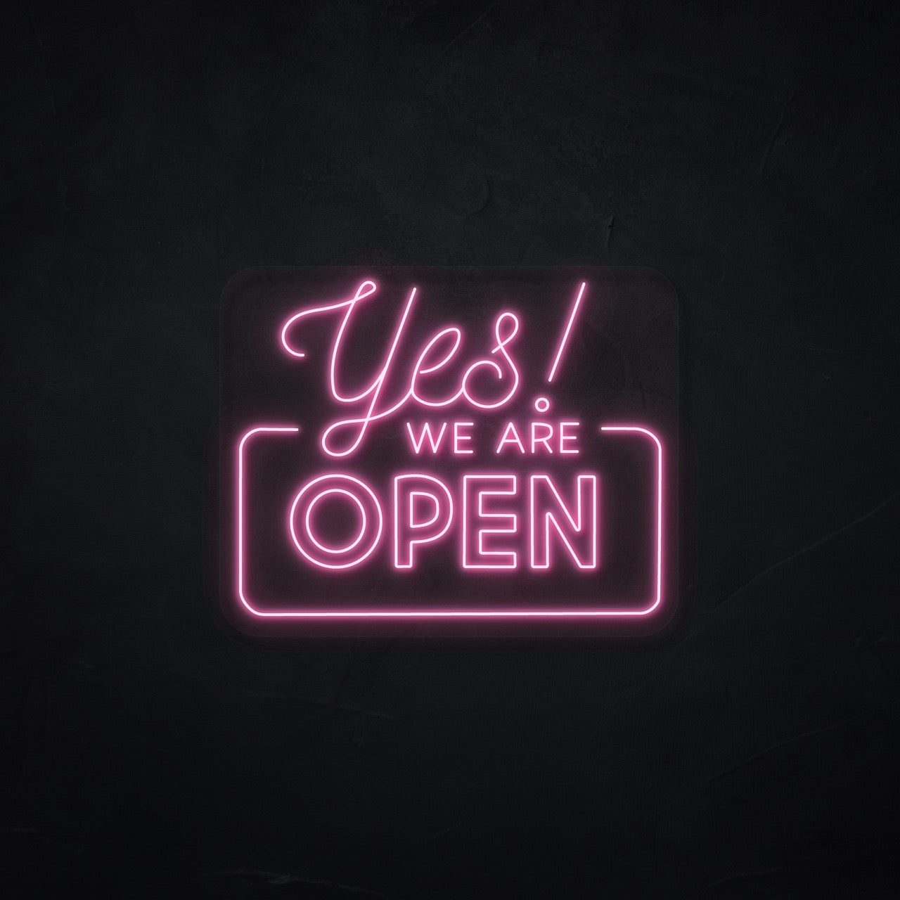 Open 2  LED Neonsign