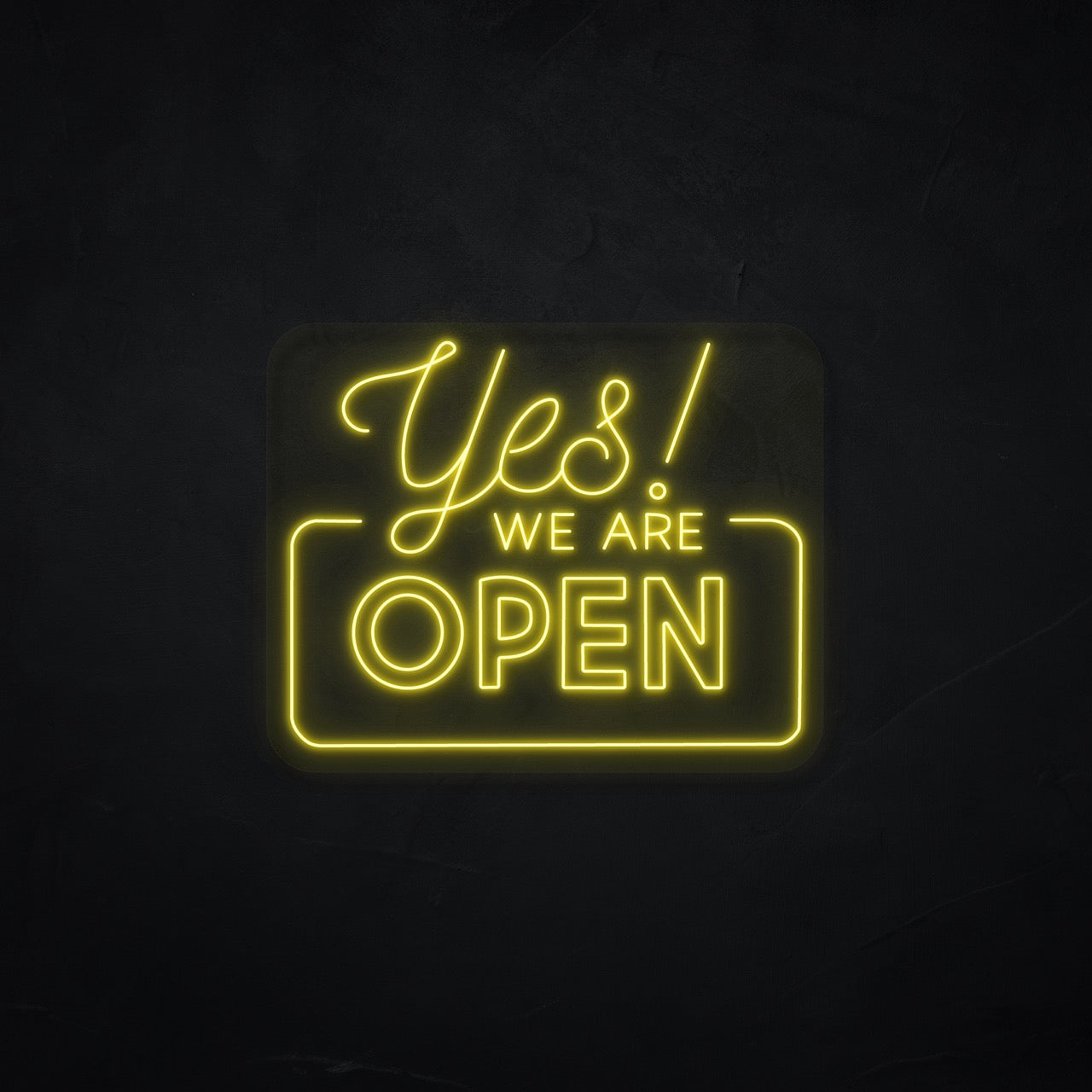 Open 2  LED Neonsign