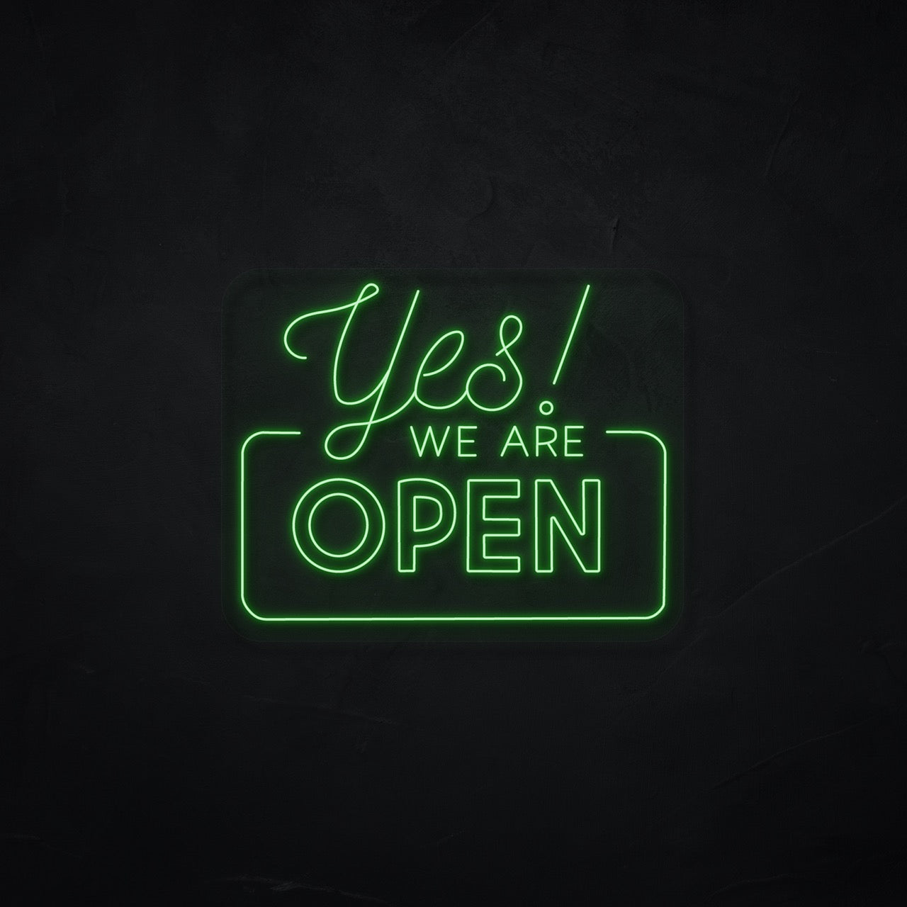 Open 2  LED Neonsign