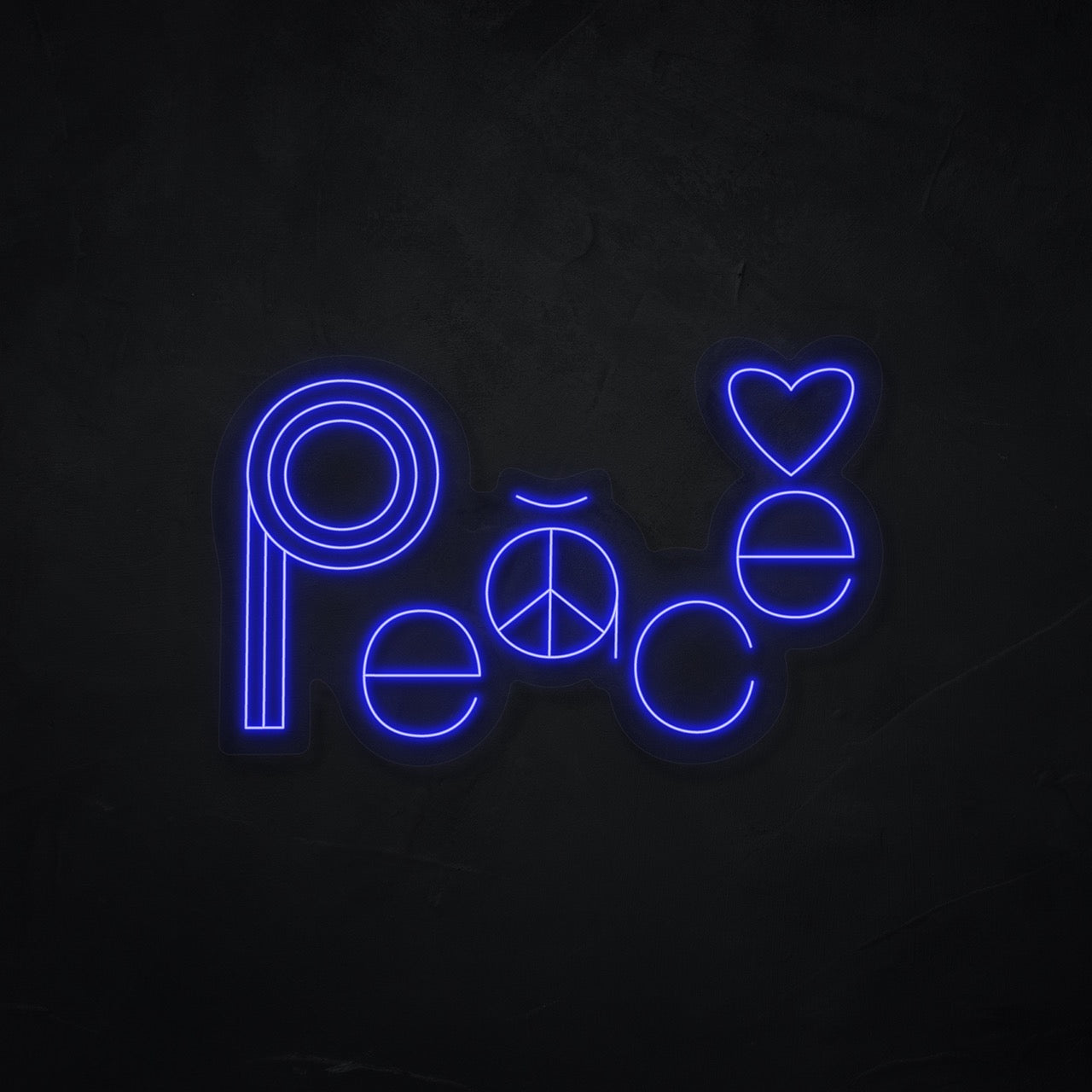 Peace LED Neonsign