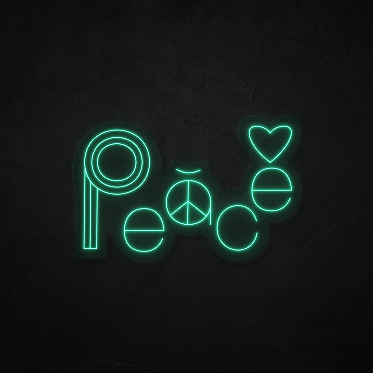 Peace LED Neonsign