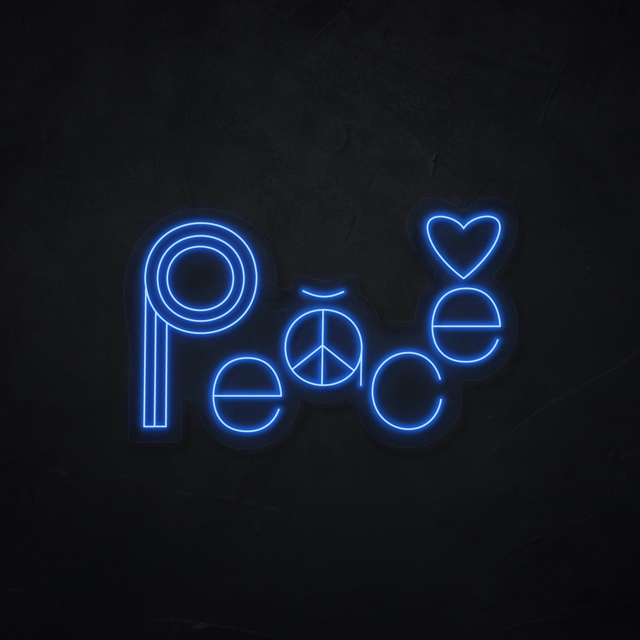 Peace LED Neonsign