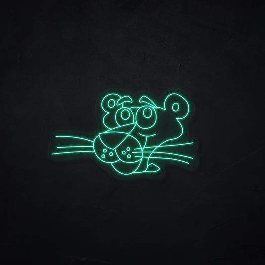 Pinker Panter LED Neonsign