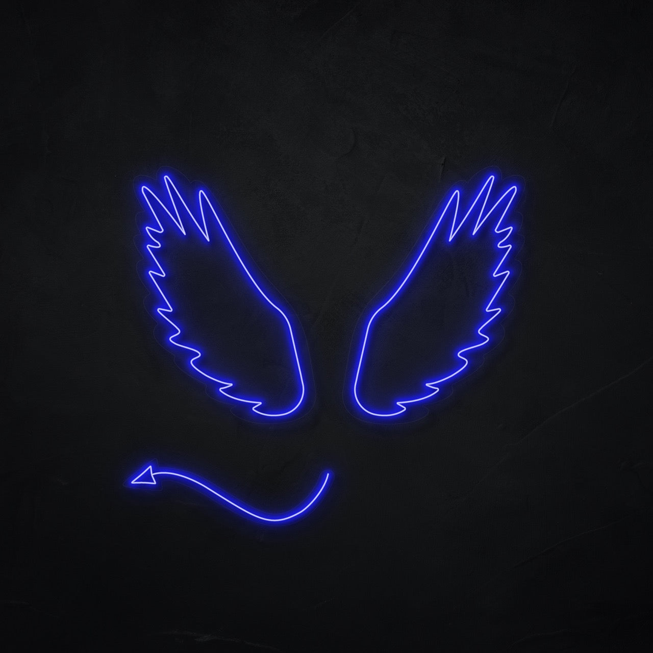 Teufel Flügel LED Neonsign