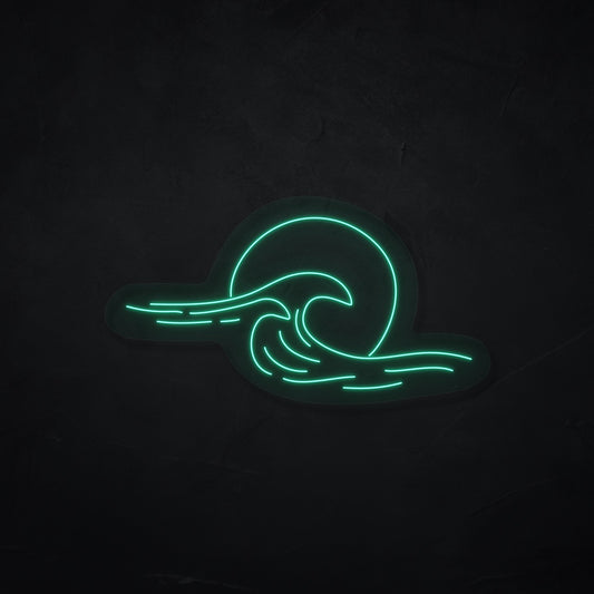 Waves LED Neonsign