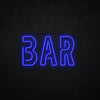 Neonschild - Neonsign - Leuchtschild - Lichtwerbung - Bar