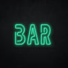 Neonschild - Neonsign - Leuchtschild - Lichtwerbung - Bar