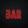 Neonschild - Neonsign - Leuchtschild - Lichtwerbung - Bar