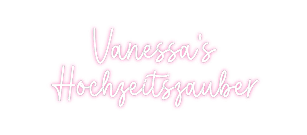 Konfigurierter Neonsign Vanessa‘s
Ho...