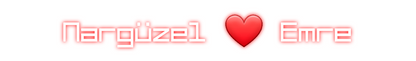 Konfigurierter Neonsign Nargüzel ❤️ E...